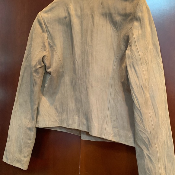 JOIE Cropped leather jacket - Picture 4 of 5